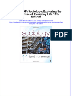 (Ebook PDF) (Ebook PDF) Sociology: Exploring The Architecture of Everyday Life 11th Edition All Chapter