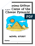 Geronimo Stilton #2 - The Curse of The Cheese Pyramid Novel Study - by McMarie