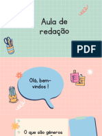 Plano de Aula de Redação EJA