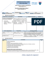 SESIÓN DE APRENDIZAJE N°3-CCSS-4er GRADO-2da Parte