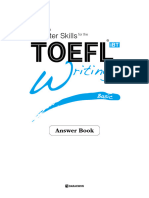 TOEFL iBT Writing Basic - 해답