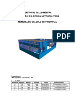 3.3 Memoria de Cálculo de Estructuras