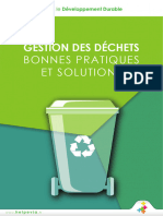 Gestion Des Dahets Bonnes Pratiques Et Solutions