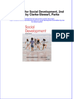 Full Download PDF of Test Bank For Social Development, 2nd Edition by Clarke-Stewart, Parke All Chapter