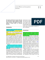 E-Ref - Ch.11 - Species Effects On Ecosystem Processes