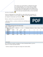 Como Hacer Un Balanceo de Carga de 2 Lineas ADSL Sobre Un Equipo Mikrotik CON WINBOX