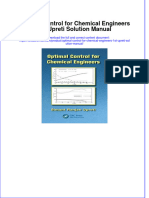 Full Download PDF of Optimal Control For Chemical Engineers 1st Upreti Solution Manual All Chapter