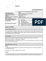 Medical Practitioner - Intensive Care Unit - MDP2 - Role Description