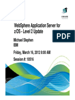 Session 10516 WebSphere Application Server Z - OS L2 Update