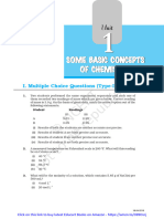 Class 11 Chemistry NCERT Exemplar Chapters-1