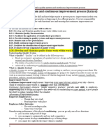 Manage Continuous Improvement System Kaizen DAB 3rd Year Handout