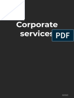 Corporate Services - I&I