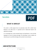 Servlet Architecture and Life-Cycle