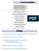 Unit-Ii C and Assembly: Software Technology For Embedded Systems