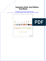 Full Download PDF of Organic Chemistry Klein 2nd Edition Test Bank All Chapter