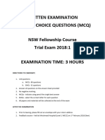 MCQ Full Exam 2018 1 1