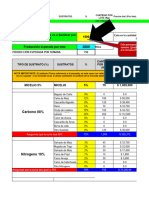 Presupuesto para Cultivo de Orellanas en El Guamo Sepbre 2021