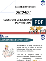 Administración de Proyectos Unidad I-2