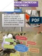 Propieades Del Concreto Fresco y Endu