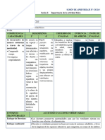 Sesión Iv Ciclo - Ef - Unidad 4 - Sem 1