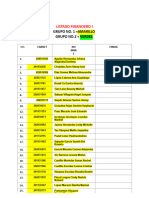 Listado Financiero I 2