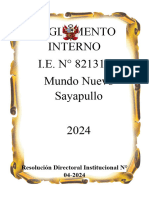 Reglamento Interno 2024