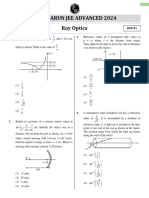 6631d23216afe30018698058 - ## - Ray Optics - DPP 01 (Of Lec 02) - Varun JEE Advanced 2024