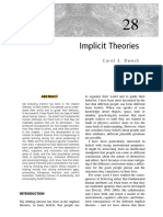 Implicit Theories