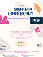 TEST#1 - Pensamiento Computacional - Preguntas Recopiladas