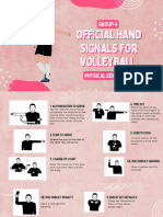 G4 Official Hand Signals Volley.