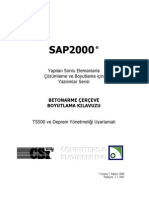 Sap2000 Betonarme Cerceve Kilavuzu