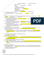 Primer Examen de Embriología Respuestas