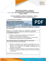 Guía de Actividades y Rúbrica de Evaluación - Etapa 1 - Contextualización de Los Conceptos Básicos