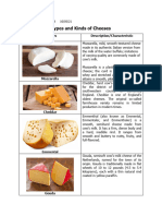 Different Kinds and Types of Cheese 