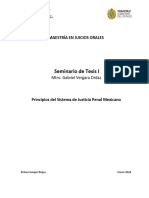 Principios Del Proceso Penal Acusatorio AGR - Seminario