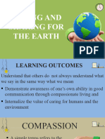 Caring and Sharing For The Earth