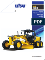 L T Komatsu Gd535 5 Motor Grader