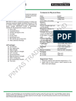 Pentens E-008 Product Data Sheet