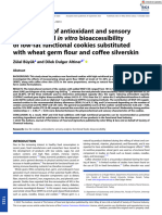 J Sci Food Agric - 2023 - Büyük - Investigation of Antioxidant and Sensory Properties and in Vitro Bioaccessibility of