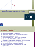 Chapter 2 Query Processing & Optmzn