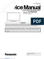 Panasonic TC-P42st30 Service Manual