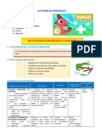 D5 A1 Sesion Mat. Resolvemos Problemas Sumando