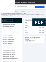 Posadas (ARG) - Encarnación (PY) (Internacional) : Horario y Mapa de La Línea 70 LI de Autobús