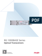 Ruijie 1000BASE Series Optical Transceivers Datasheet - For Preview - 04281907