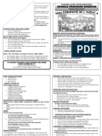 Feuillet 3ème Dimanche de L'avent A 2019 en PDF