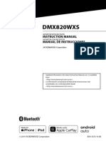 DMX820WXS: Instruction Manual Manual de Instrucciones