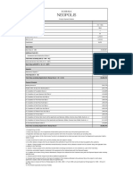 1915 SQFT 5th Floor Cost Sheet