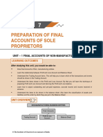 Final Accounts - Profit & Loss Account & Balance Sheet