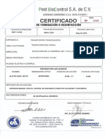 Cert. Fumigacion Thorton