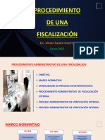 Procedimiento de La Fiscalizacion Septiembre